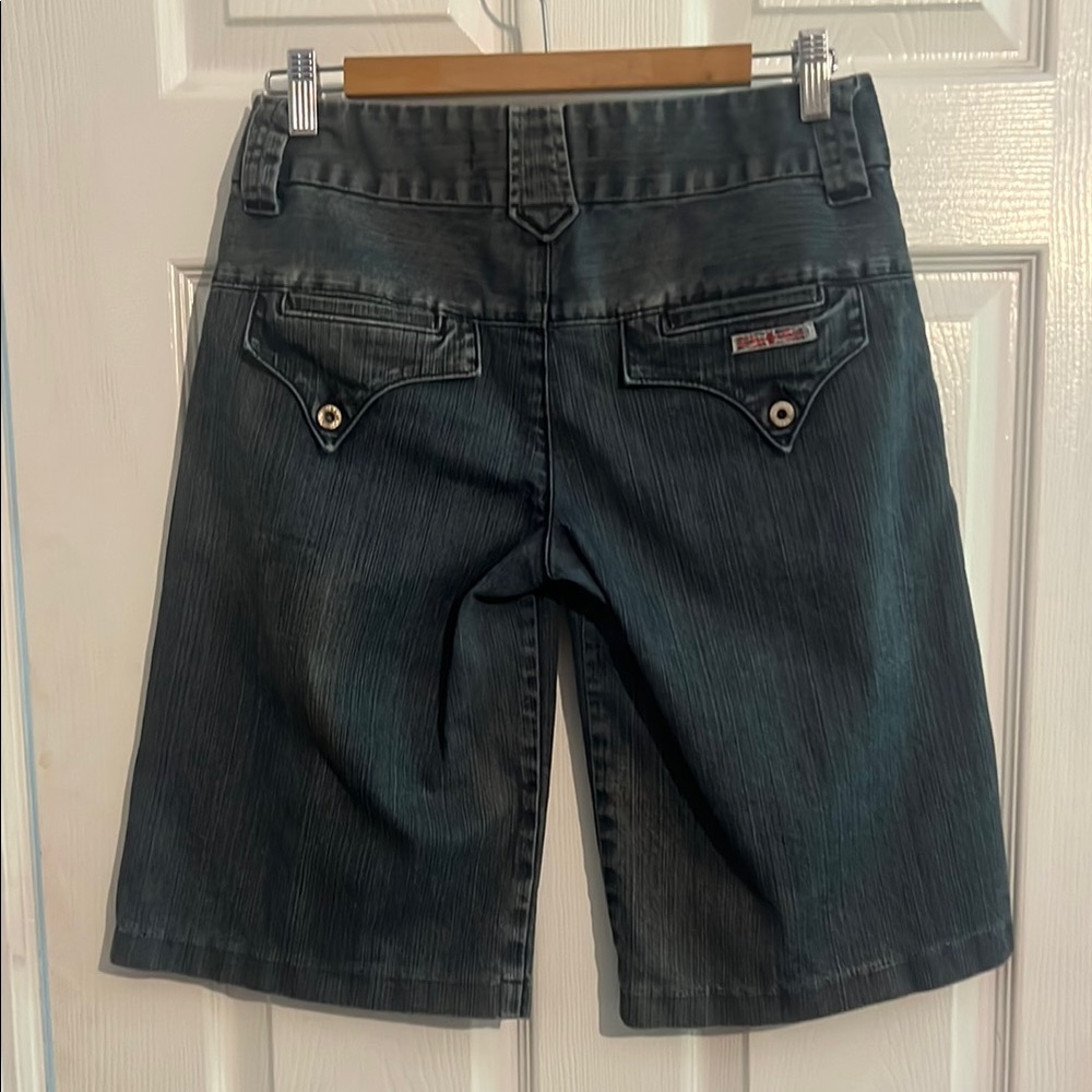 Hudson Jeans Y2K Bermuda Shorts Classic Low Rise Style sz. 27